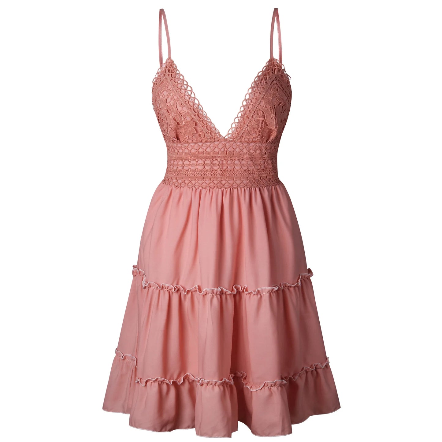 Vestido Sexy de Color liso