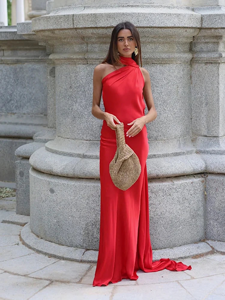 Vestido Largos de Satén