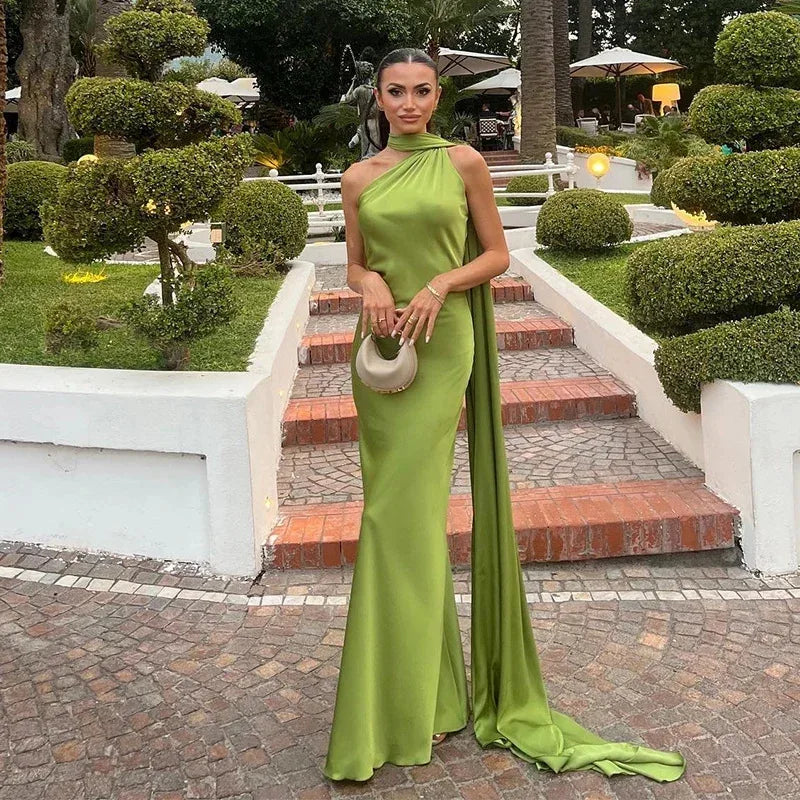 Vestido Largos de Satén