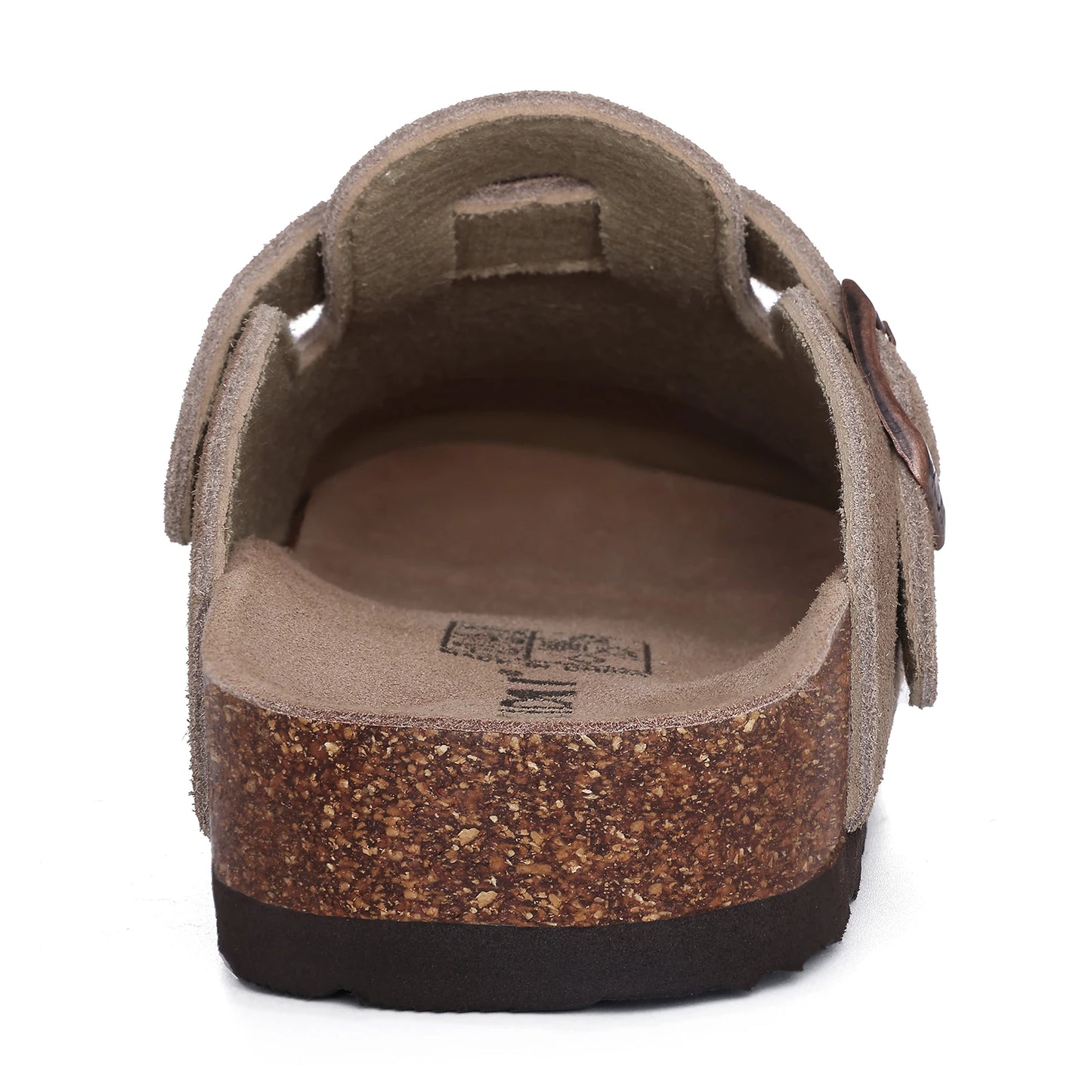 Zuecos de Ante Sintético para Mujer y Hombre