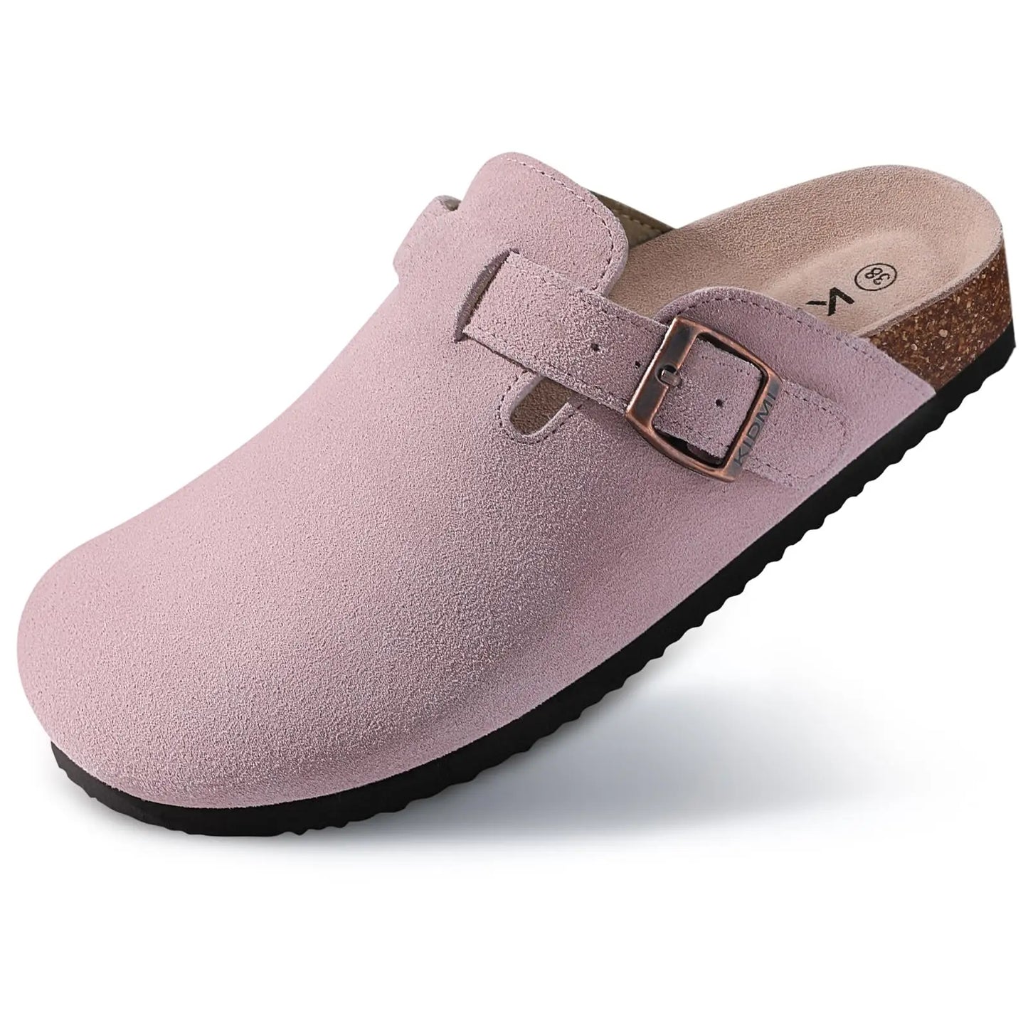 Zuecos de Ante Sintético para Mujer y Hombre