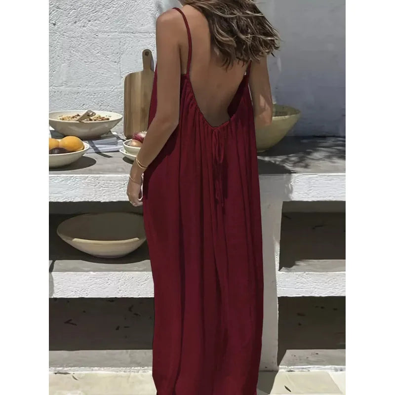 Vestido Largo Casual Maxi