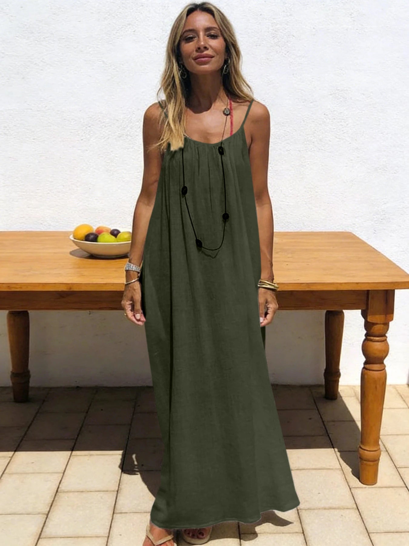 Vestido Largo Casual Maxi