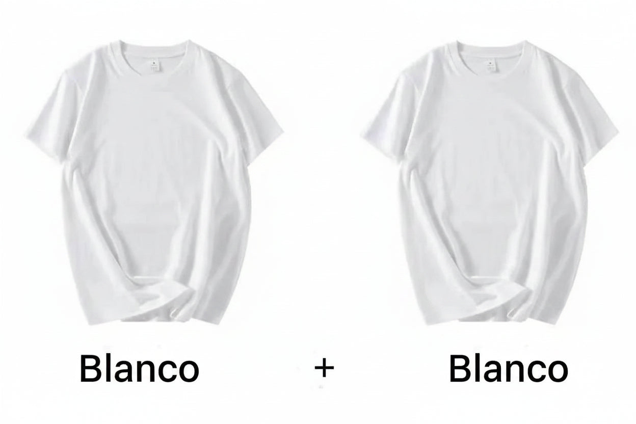 Camisetas lisas de algodón 100% para hombre y mujer