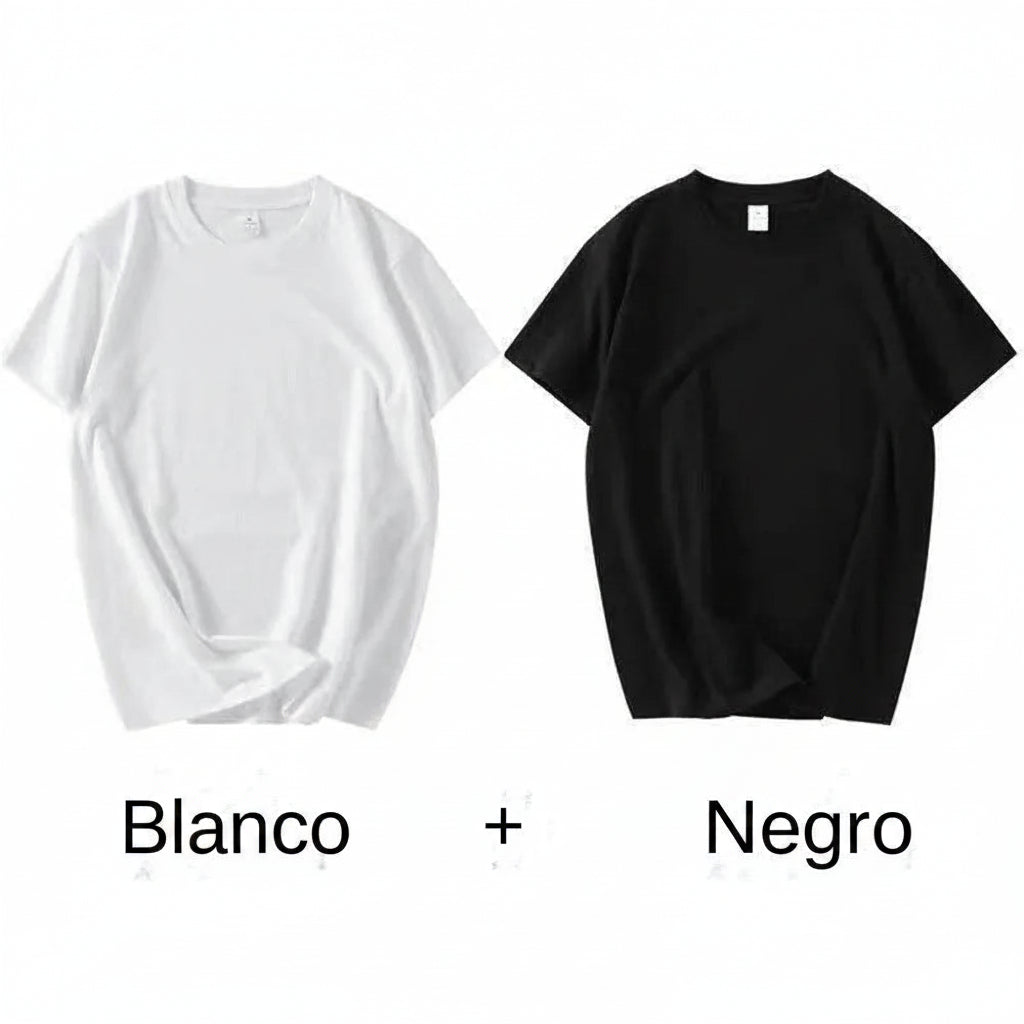 Camisetas lisas de algodón 100% para hombre y mujer