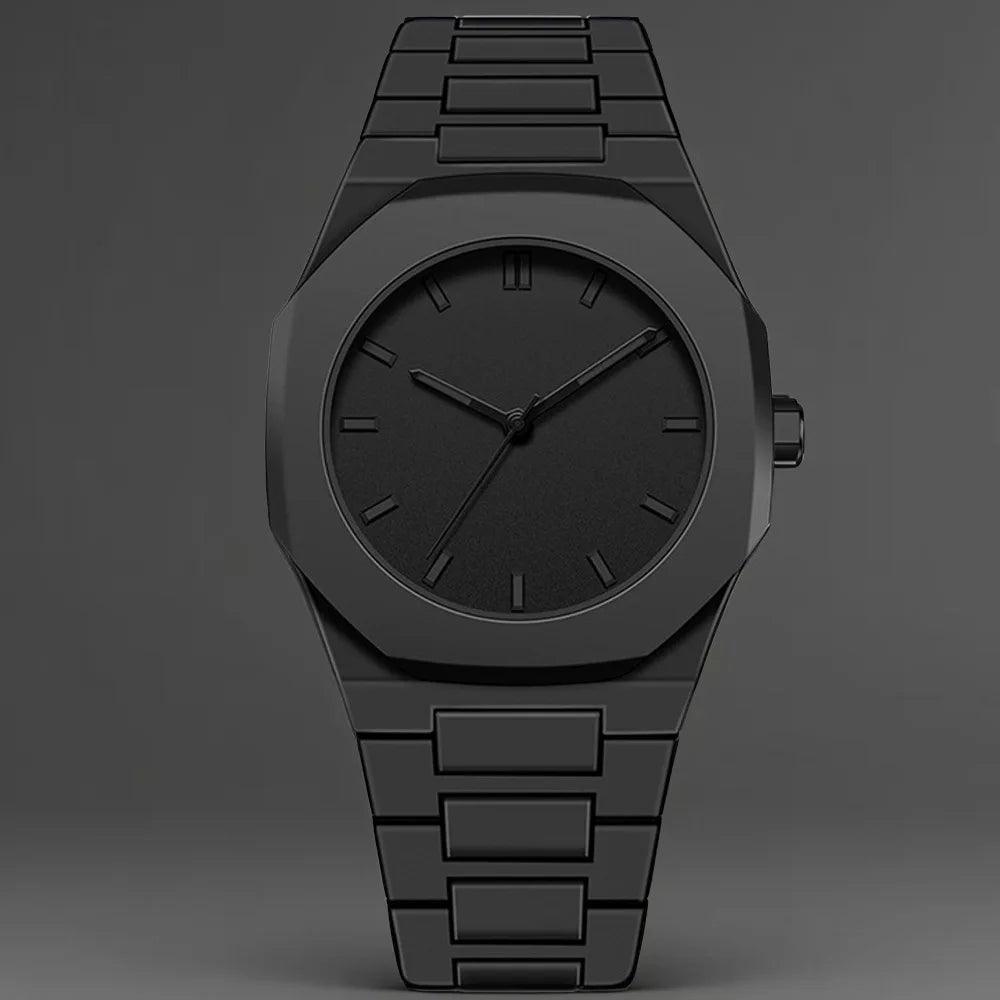 Reloj Digital Árabe Casual con Correa de Goteo de Aceite
