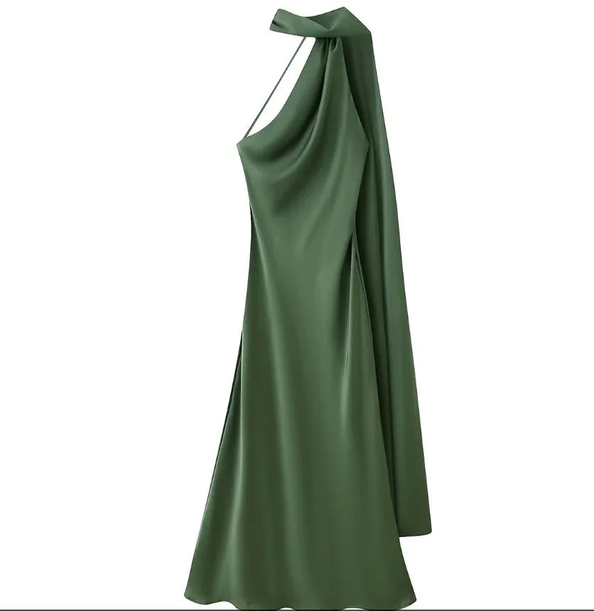 Vestido Largos de Satén
