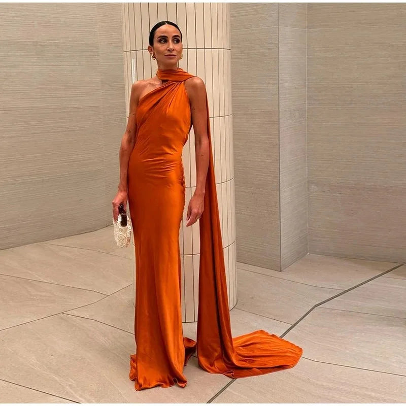 Vestido Largos de Satén